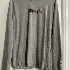 Champion long sleeve and shirt sleeve